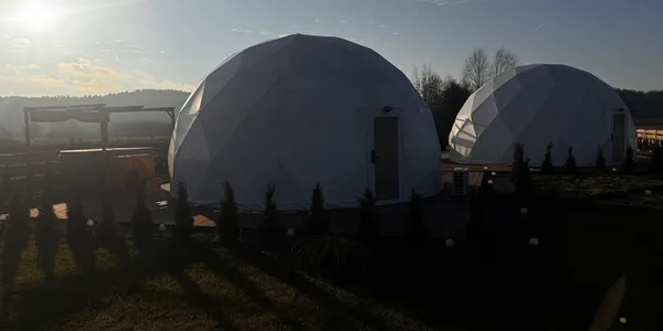Luksusowy glamping w Bieszczadach z prywatnością i jacuzzi